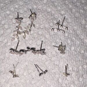 Sterling Silver Earring Set